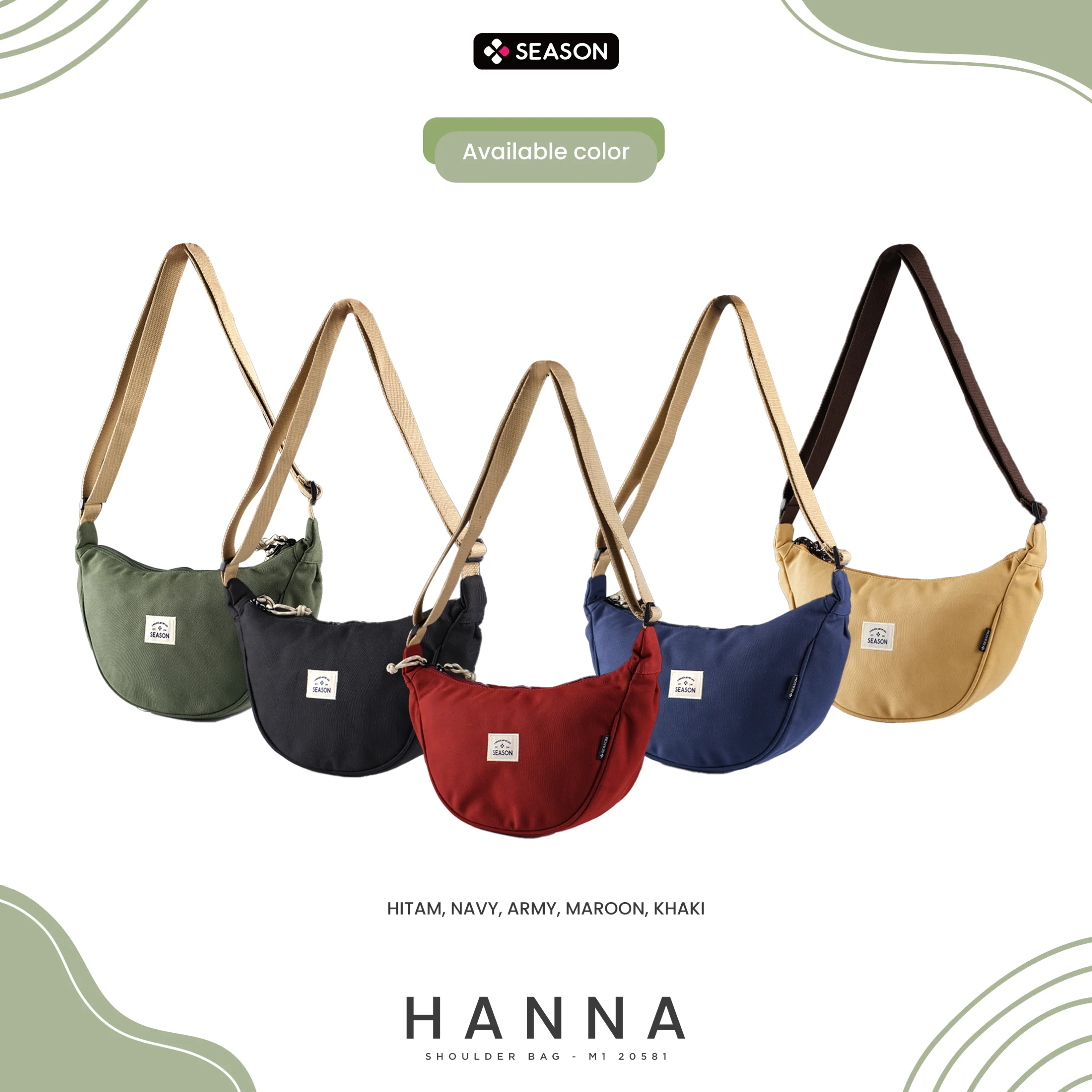M1 20581 - HANNA SHOULDER BAG